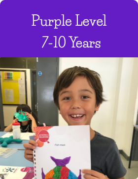 Purple Age Level at Jazzitup Kids English Language Course