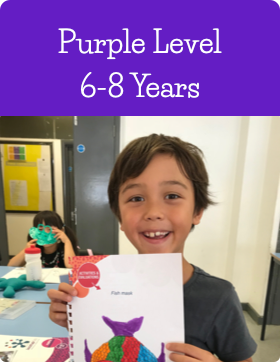 Purple Age Level at Jazzitup Kids English Language Course