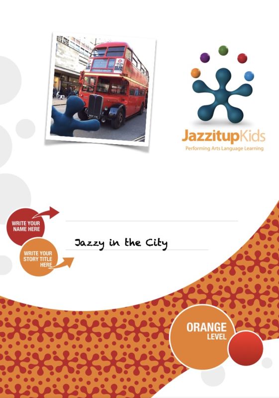 Orange Age Level at Jazzitup Kids English Language Course Orange Age Level workbook at Jazzitup Kids English Language Course