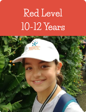 Red Age Level at Jazzitup Kids English Language Course