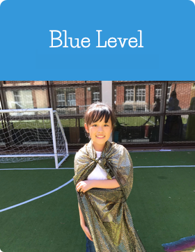 Blue Age Level at Jazzitup Kids English Language Course