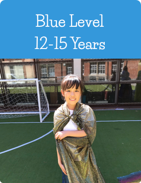 Blue Age Level at Jazzitup Kids English Language Course